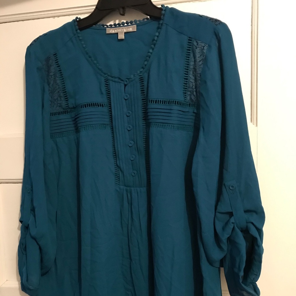 Teal Blouse